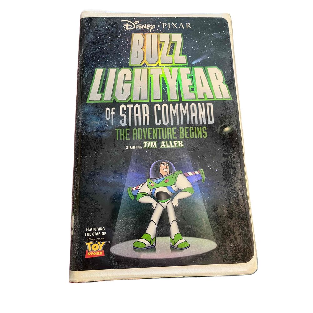 Walt Disney Pixar Home Video VHS Vintage Buzz Lightyear Of Star Command